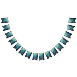 Beautiful Evening Wedding Backdrop Bunting