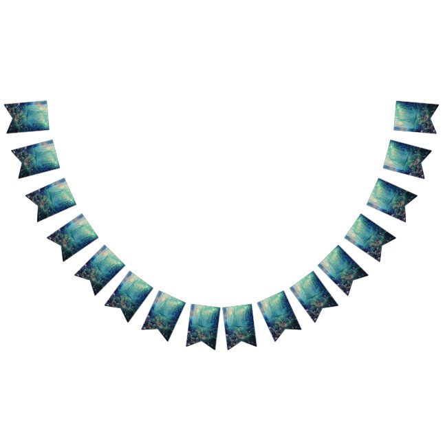 Beautiful Evening Wedding Backdrop Bunting (All)