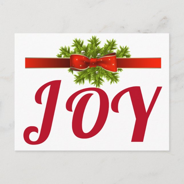 Beautiful Expressions - Holiday Postcard (Front)
