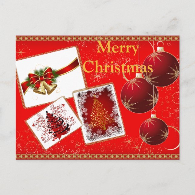 BEAUTIFUL EXPRESSIONS -Holiday Postcard (Front)