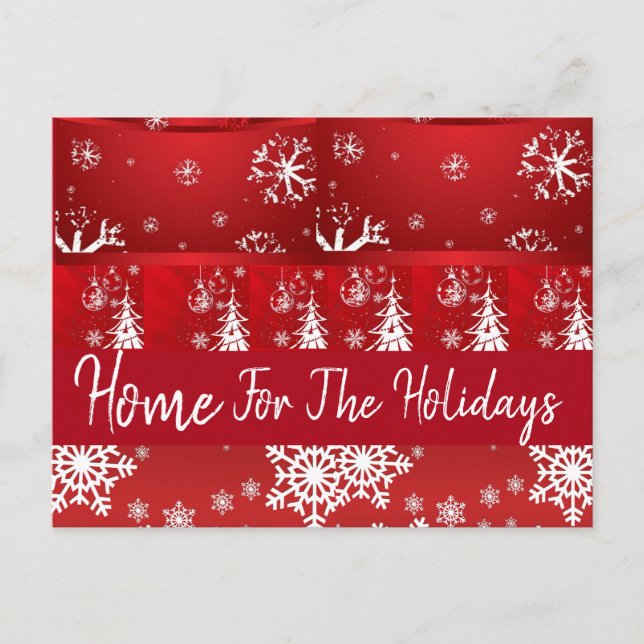 Beautiful Expressions -  Holiday Postcard (Front)