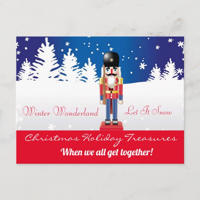 Beautiful Expressions Holiday Postcard (Front)