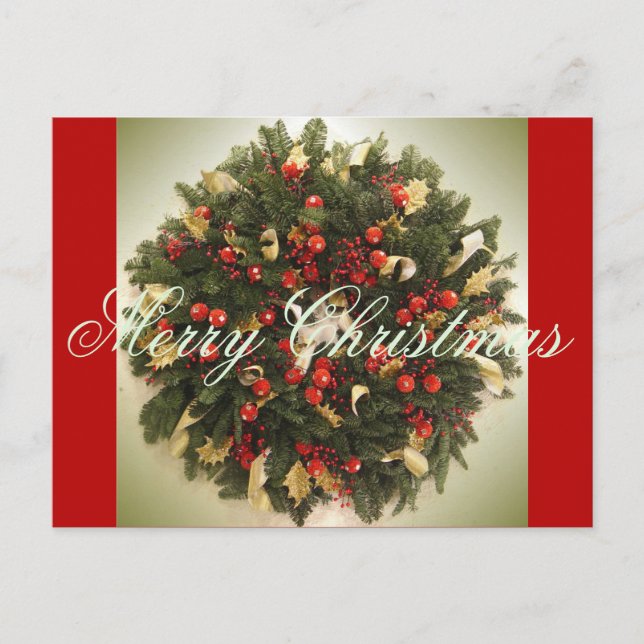 Beautiful Expressions Holiday Postcard (Front)