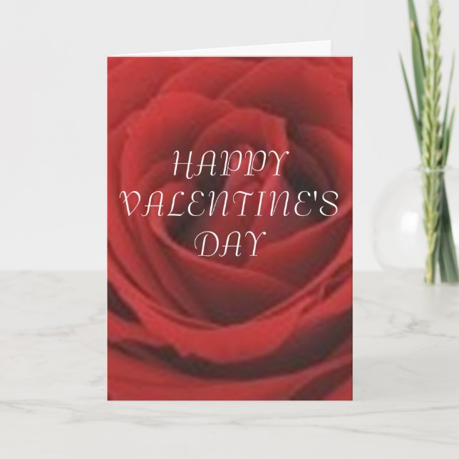 Beautiful Expressions  Valentine's Day Card (Front)