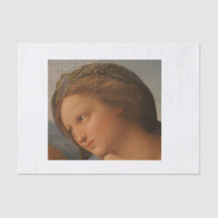 beautiful face decoupage tissue paper