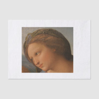 beautiful face decoupage tissue paper