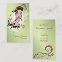 Beautiful Face Fashion Illustration