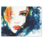 Beautiful Face Furniture Decoupage Tissue Paper