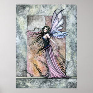 Beautiful Fairy Art Print Poster by Molly Harrison