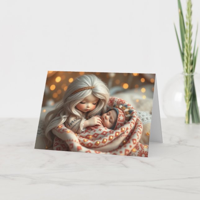 Beautiful Fairy Baby Cards (Front)