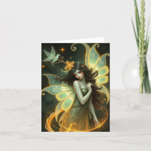 Beautiful Fairy Portrait Card