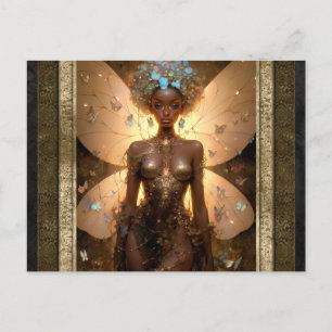 Beautiful Fairy Woman Fantasy Art Postcard