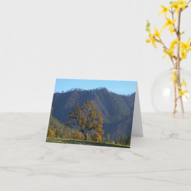 Beautiful Fall Day... Card (Yellow Flower)