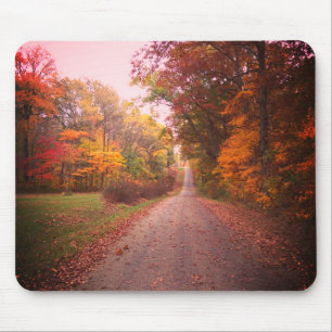 Beautiful Fall In The Country Mouse Pad