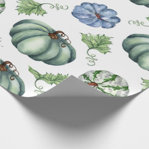 Beautiful Fall Pumpkin Wrapping Paper