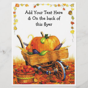 Beautiful Fall Scene Flyer
