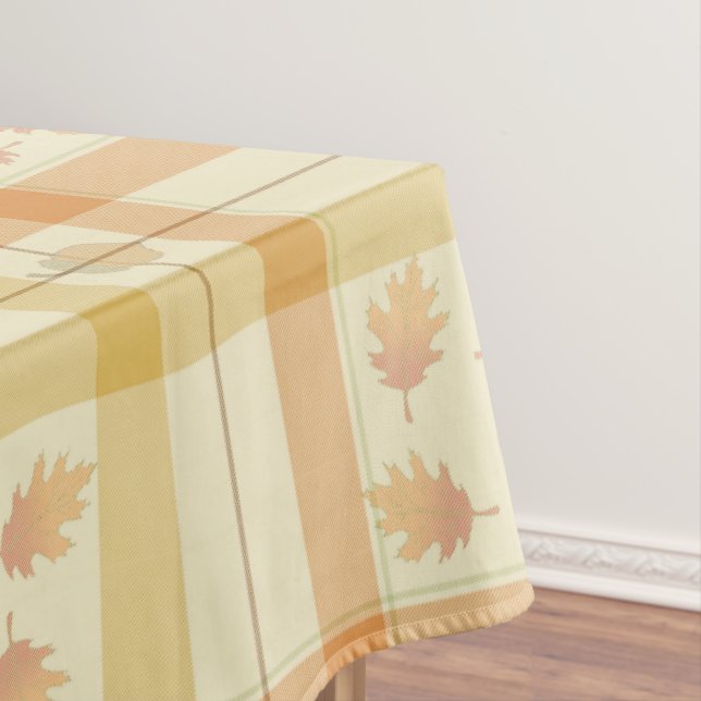 Beautiful Fall/Thanksgiving Tablecloth w/runner (In Situ)