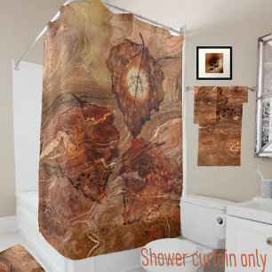 Beautiful Fall theme Shower Curtain