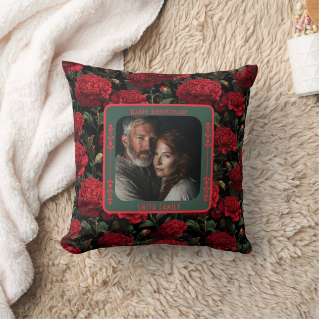 Beautiful Family 50Th Wedding Anniversary For Him Cushion (Blanket)