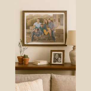 Beautiful Family Photo Jigsaw Puzzle