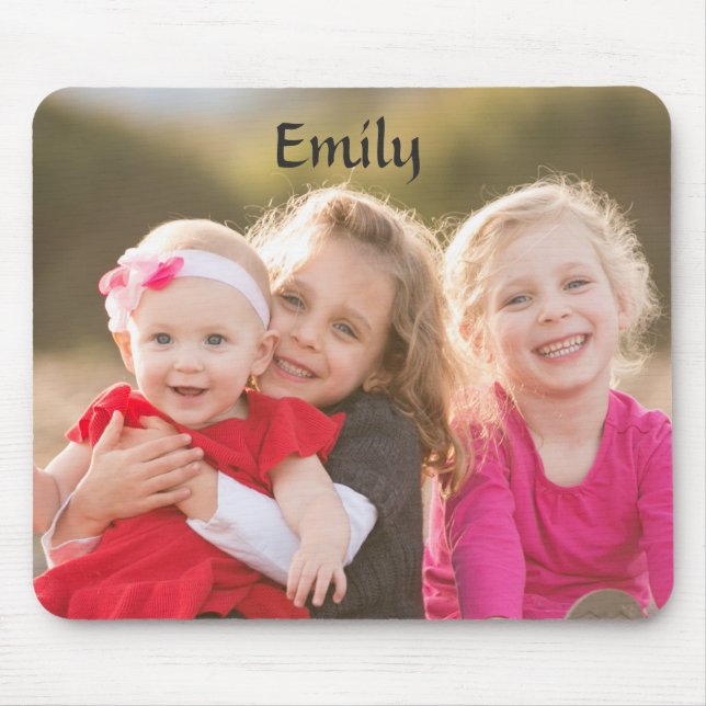 Beautiful Family Portrait Mouse Pad (Front)