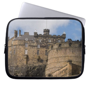 Beautiful famous giant Edinburgh Castle in Laptop Sleeve