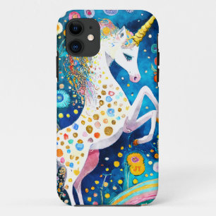 Beautiful Fantasy Unicorn iPhone 11 Case