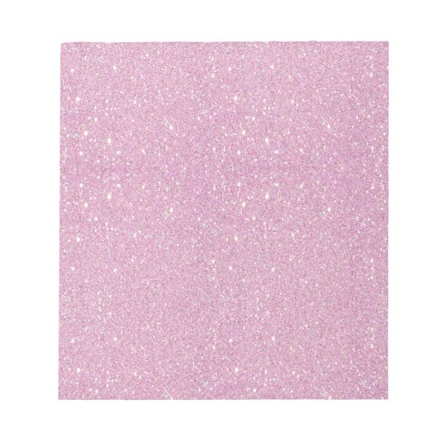 Beautiful fashionable soft purple glitter shinning notepad (Front)