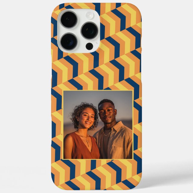 Beautiful Father'S Day Gift Ideas Chevron Pattern  Case-Mate iPhone Case (Back)
