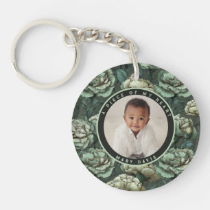 Beautiful Father'S Day Gifts Carnation Floral Key Ring