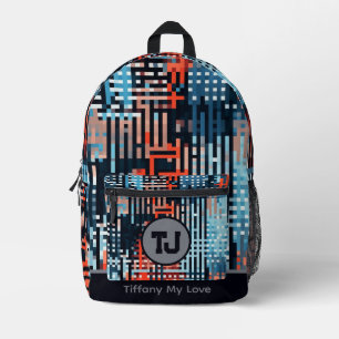 Beautiful Favour Gift Basketball Patterned Backpac Printed Backpack