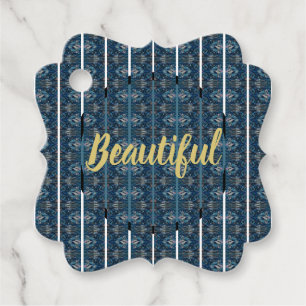 Beautiful Favour Tags design by Poet Adiela Akoo