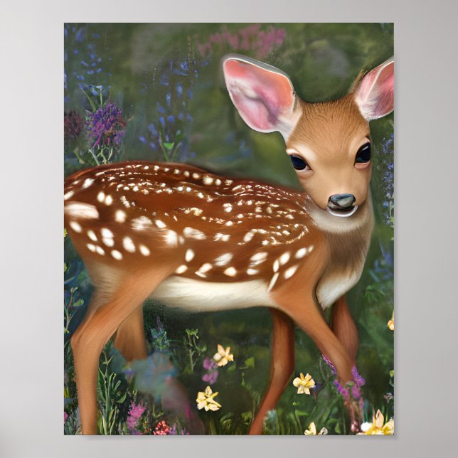 Beautiful Fawn  Poster (Front)