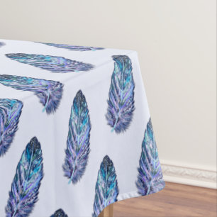 Beautiful Feathers - Choose your colours Tablecloth