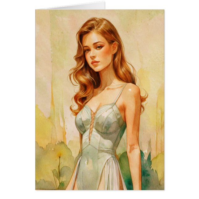 Beautiful Female  portrait (Front)