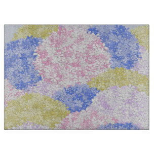 Beautiful Fields Of Hydrangeas Cutting Board
