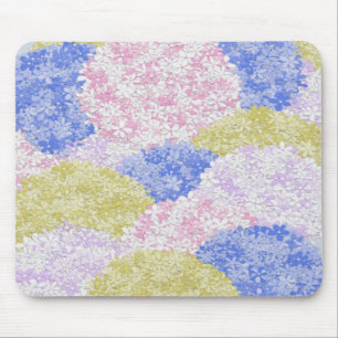 Beautiful Fields Of Hydrangeas Mouse Pad