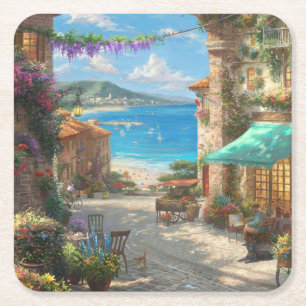 Beautiful Fine Art Coaster Set