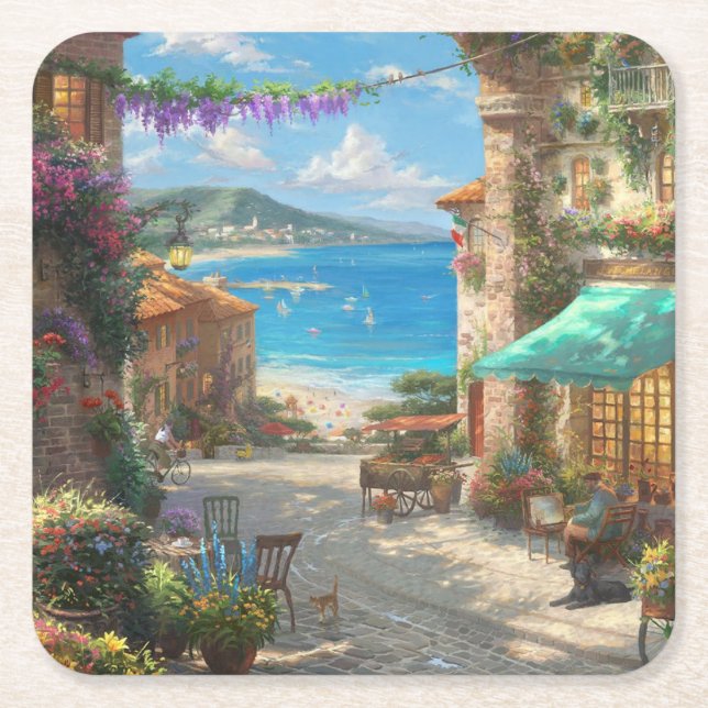 Beautiful Fine Art Coaster Set (Front)
