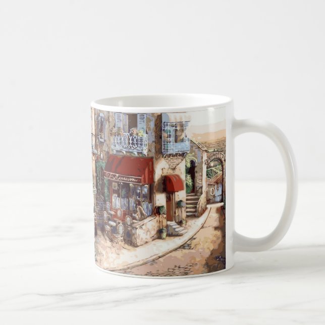 Beautiful Fine Art Coffee Cup (Right)