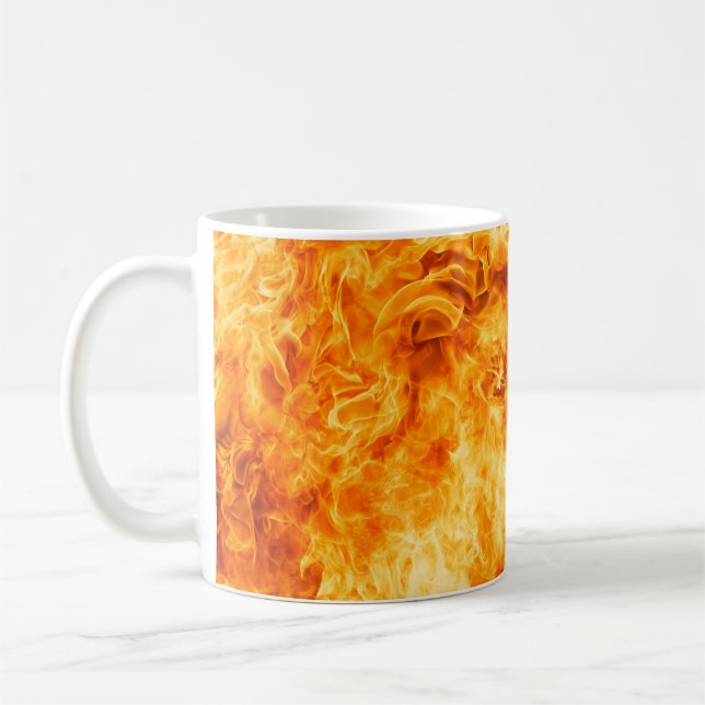 Beautiful Fire Coffee Mug (Left)
