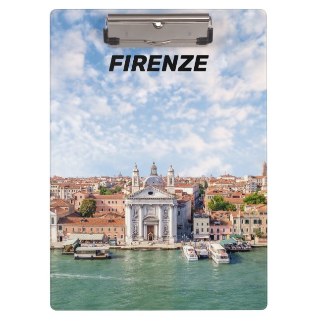 Beautiful Firenze - Italy Clipboard (Front)