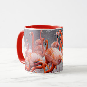 Beautiful Flamingos Photo Coffee  Mug