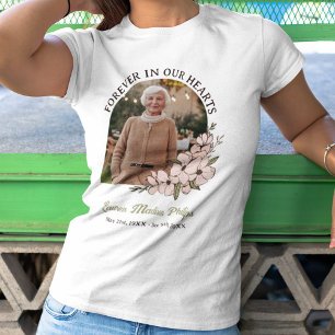 Beautiful Floral Arch Photo Forever In Our Hearts T-Shirt