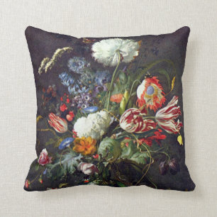 Beautiful floral art cushion
