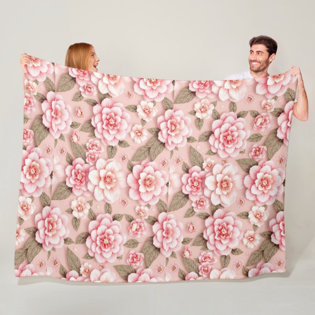 Beautiful Floral Blanket – Perfect Gift for Her (In Situ)