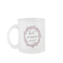 Beautiful Floral Custom Best mama Ever Mug