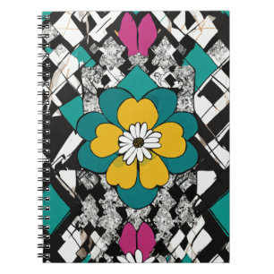 Beautiful floral design  notebook