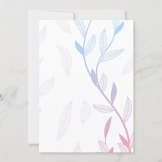 Beautiful Floral Frame Invitation