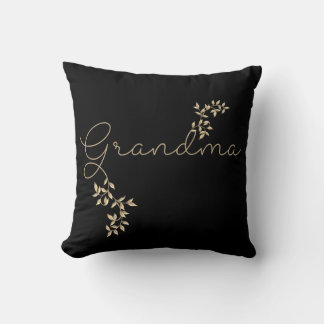 Beautiful Floral Grandma Design Cushion